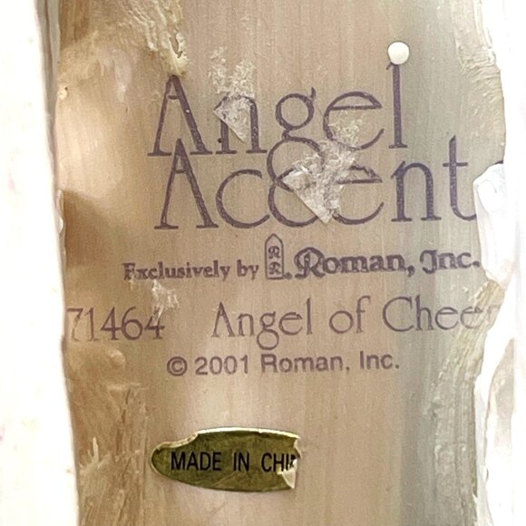 Roman Angel Accents Cheer 71464 Sleigh Figurine Christmas Tabletop 2001 Gift - Picture 7 of 14